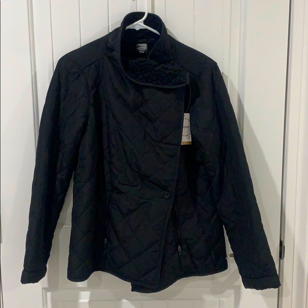 Jockey sherpa-lined quilted jacket